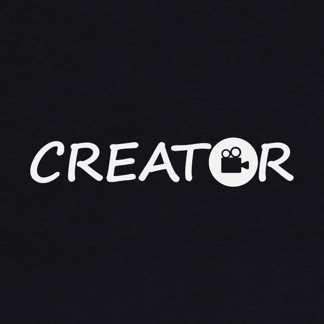 Creator creating one word design by DinaShalash